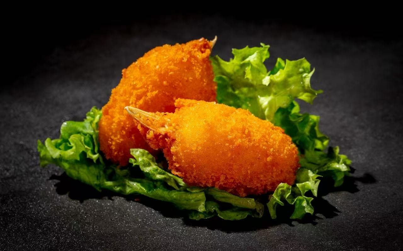 Imagem do menu 027. Pinças de caranguejo