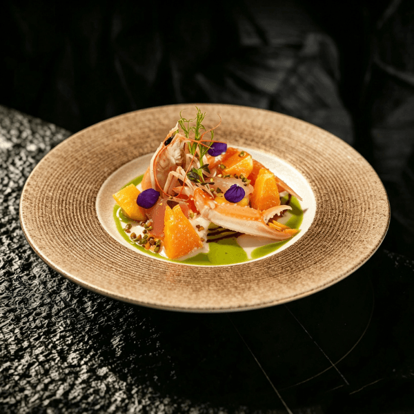 Imagem do menu C80. Carpaccio salmão passione