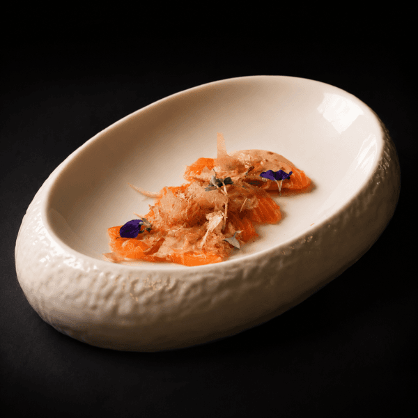 Imagem do menu S53. Sashimi scampi
