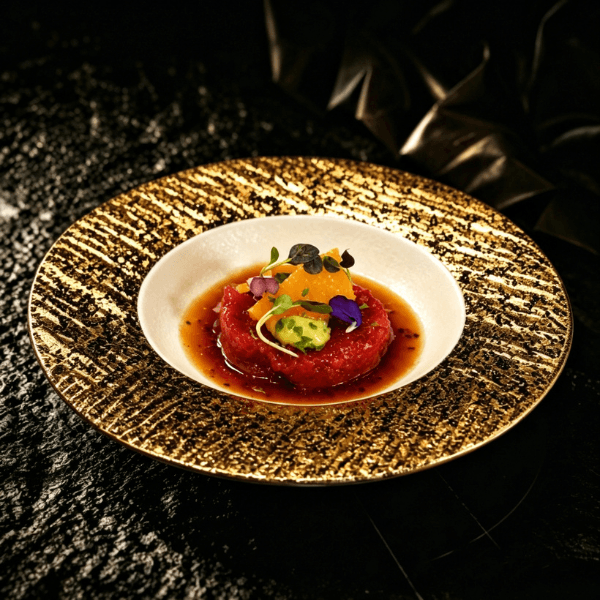 Imagem do menu T75. Tarta passione