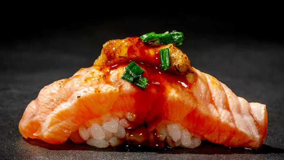 Imagem do menu N41. Nigiri foie gras
