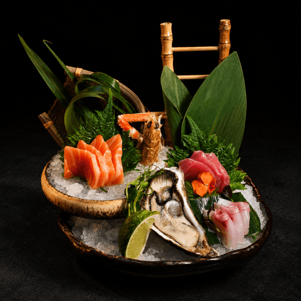 Imagem do menu S51. Sashimi misto special