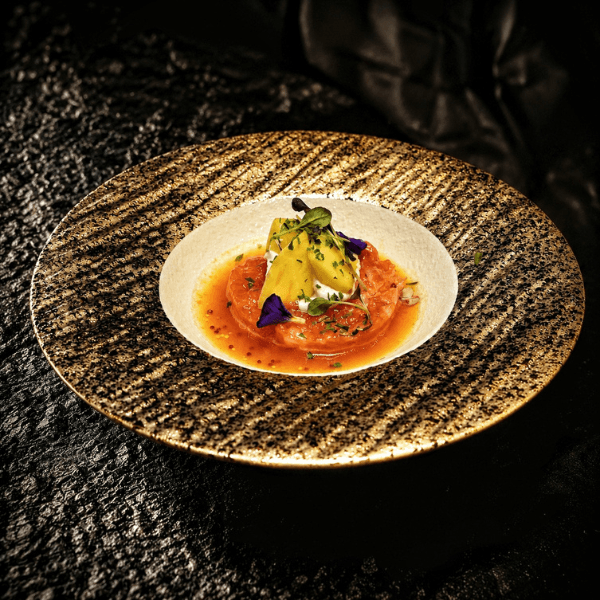 Imagem do menu T75. Tarta passione
